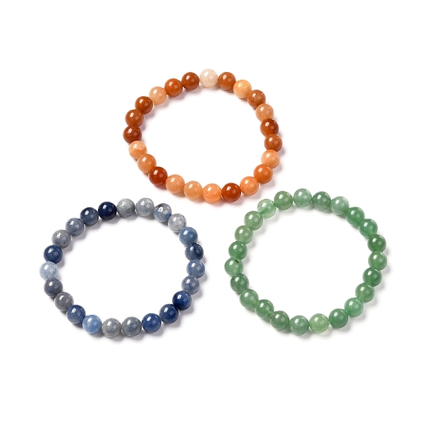 PandaHall Bracelets Set for Men Women, Natural Green Aventurine & Blue Aventurine & Red Aventurine Stretch Bracelets, Inner Diameter: 2-1/8...
PandaHall Bracelets Set for Men Women, Natural Green Aventurine & Blue Aventurine & Red Aventurine Stretch Bracelets, Inner Diameter: 2-1/8...