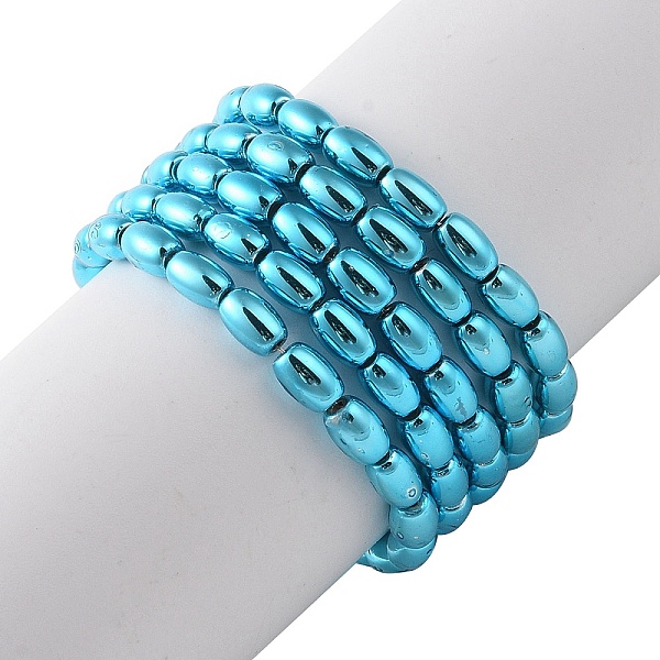 PandaHall Electroplate Beads Strands, Oval, Dark Turquoise, 4.5x3mm, Hole: 0.8mm, about 94~99pcs/strand, 16.93~18.11''(43~46cm) Glass Oval
PandaHall Electroplate Beads Strands, Oval, Dark Turquoise, 4.5x3mm, Hole: 0.8mm, about 94~99pcs/strand, 16.93~18.11''(43~46cm) Glass Oval
