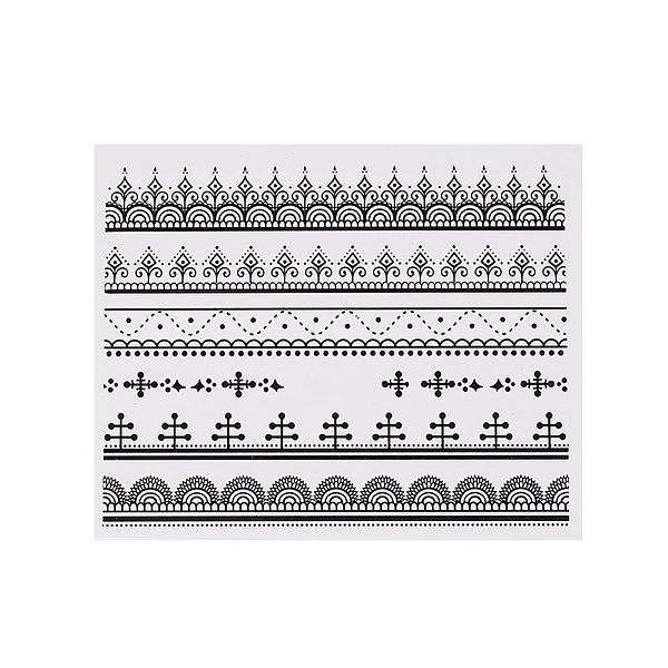 PandaHall Nail Decals Stickers, Self-Adhesive Abstract Lady Face Cross Feather Nail Design Art, for Nail Toenails Tips Decorations, Black...
PandaHall Nail Decals Stickers, Self-Adhesive Abstract Lady Face Cross Feather Nail Design Art, for Nail Toenails Tips Decorations, Black...