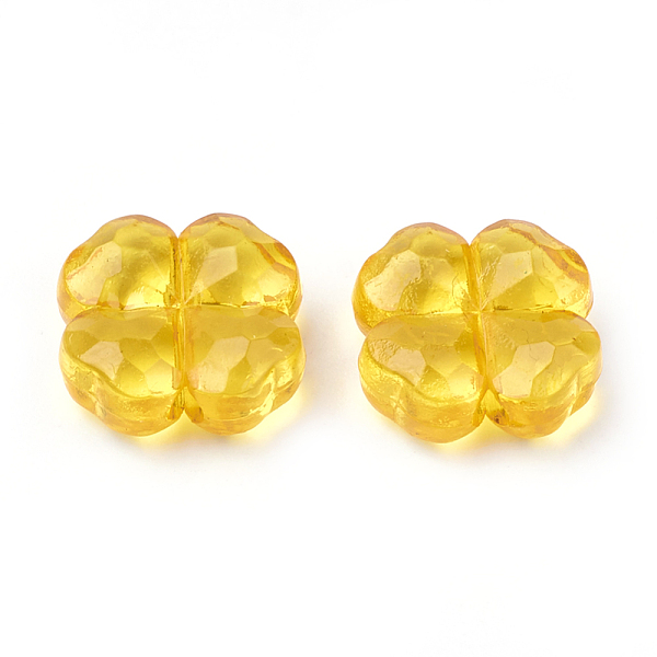 PandaHall Transparent Acrylic Beads, Faceted, Four Leaf Clover, Mixed Color, 11x11x4.5mm, Hole: 1.5mm, about 1470pcs/500g Acrylic Clover..., Multicolor
PandaHall Transparent Acrylic Beads, Faceted, Four Leaf Clover, Mixed Color, 11x11x4.5mm, Hole: 1.5mm, about 1470pcs/500g Acrylic Clover..., Multicolor