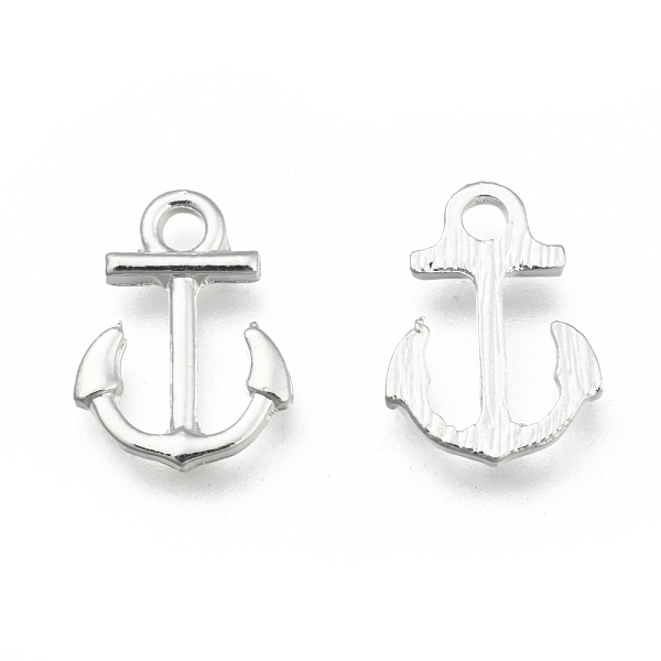 PandaHall Anchor Brass Pendants, Silver Color Plated, 16x11.5x1.8mm, Hole: 2mm Brass Anchor & Helm
PandaHall Anchor Brass Pendants, Silver Color Plated, 16x11.5x1.8mm, Hole: 2mm Brass Anchor & Helm