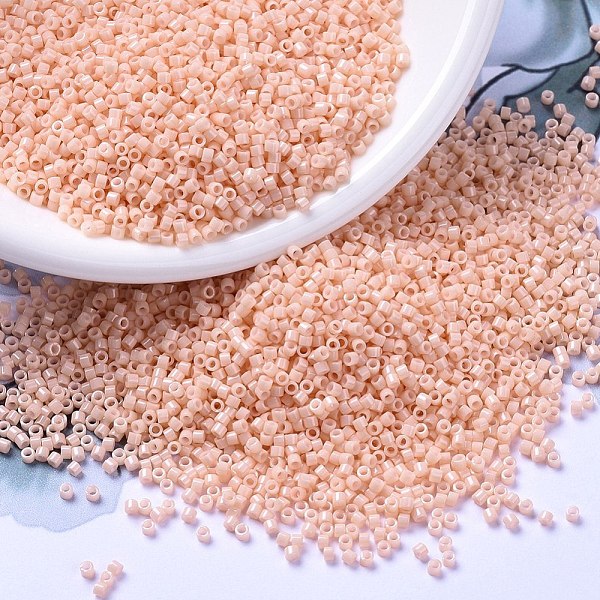 PandaHall MIYUKI Delica Beads, Cylinder, Japanese Seed Beads, 11/0, (DB0206) Opaque Salmon, 1.3x1.6mm, Hole: 0.8mm, about 20000pcs/bag..., Pink
PandaHall MIYUKI Delica Beads, Cylinder, Japanese Seed Beads, 11/0, (DB0206) Opaque Salmon, 1.3x1.6mm, Hole: 0.8mm, about 20000pcs/bag..., Pink