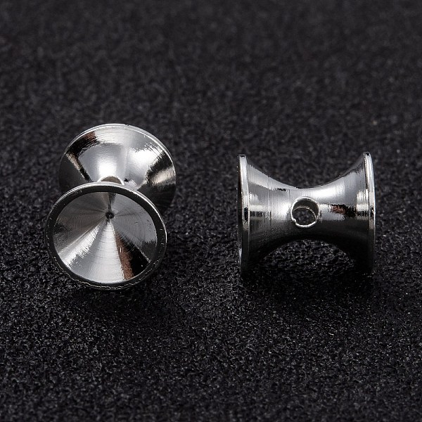 PandaHall Brass Beads, Long-Lasting Plated, Waist Drum Shape, 925 Sterling Silver Plated, 8x7mm, Hole: 1.5mm Brass Drum
PandaHall Brass Beads, Long-Lasting Plated, Waist Drum Shape, 925 Sterling Silver Plated, 8x7mm, Hole: 1.5mm Brass Drum