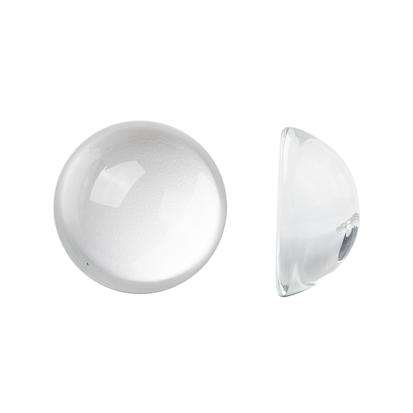 PandaHall Transparent Half Round Glass Cabochons,, Clear, 30~31x14~15mm Glass Half Round Clear
PandaHall Transparent Half Round Glass Cabochons,, Clear, 30~31x14~15mm Glass Half Round Clear
