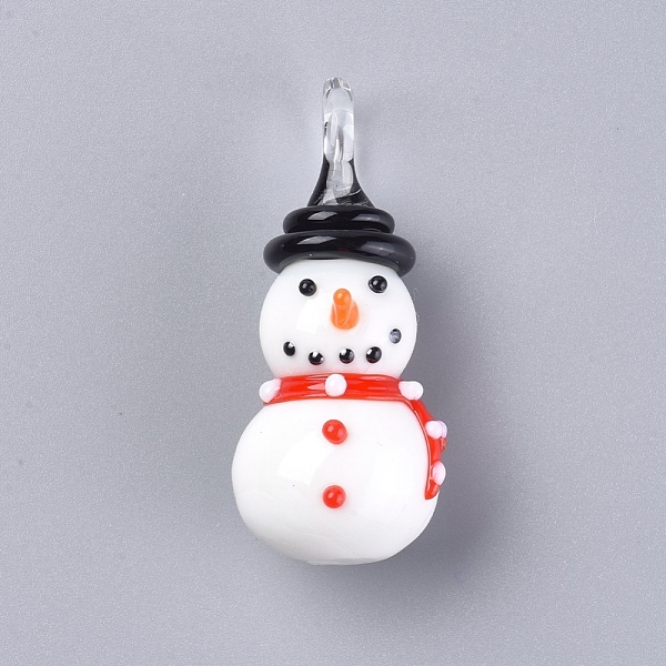 PandaHall Christmas Handmade Lampwork Pendants, 3D Snowman, Red, 44~47x19.5x22mm, Hole: 4.5~7.5mm Lampwork Human Red
PandaHall Christmas Handmade Lampwork Pendants, 3D Snowman, Red, 44~47x19.5x22mm, Hole: 4.5~7.5mm Lampwork Human Red