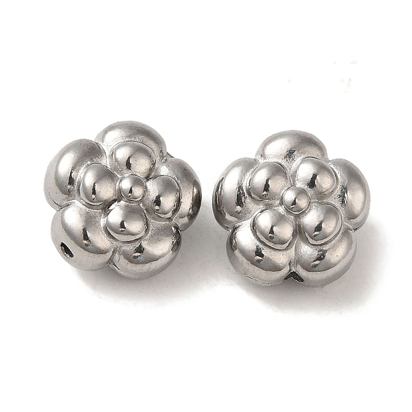 PandaHall 304 Stainless Steel Beads, Flower, Stainless Steel Color, 12x8.5mm, Hole: 1mm 304 Stainless Steel Flower
PandaHall 304 Stainless Steel Beads, Flower, Stainless Steel Color, 12x8.5mm, Hole: 1mm 304 Stainless Steel Flower