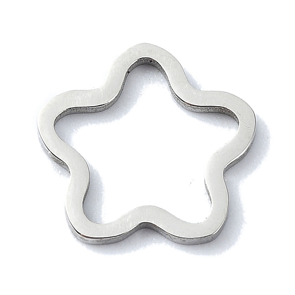 PandaHall 304 Stainless Steel Linking Rings, Flower, Stainless Steel Color, 11x11x1mm 304 Stainless Steel Flower
PandaHall 304 Stainless Steel Linking Rings, Flower, Stainless Steel Color, 11x11x1mm 304 Stainless Steel Flower