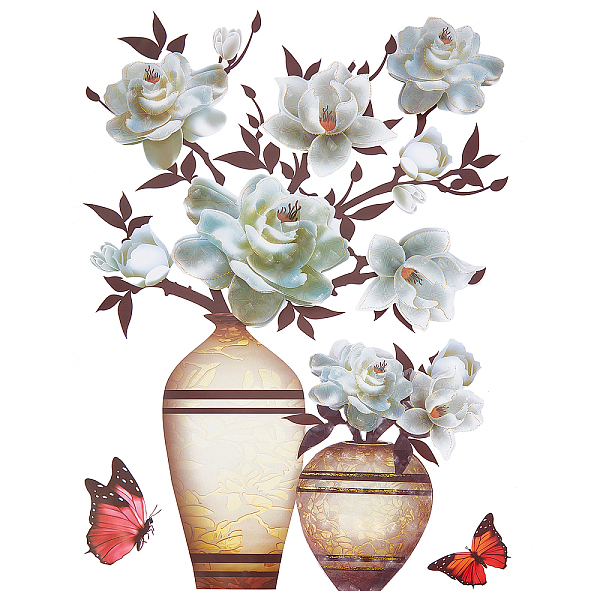 PandaHall PVC Wall Decoration, Decorative Wall Stickers, Vase Pattern, 494x304x10~16mm Plastic Vase White
PandaHall PVC Wall Decoration, Decorative Wall Stickers, Vase Pattern, 494x304x10~16mm Plastic Vase White