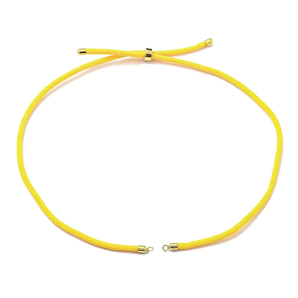 PandaHall Nylon Cords Necklace Making, with Golden Brass Findings, Long-Lasting Plated, Gold, 22~22.8 inch(56~58cm), Hole: 1.7mm Nylon Gold
PandaHall Nylon Cords Necklace Making, with Golden Brass Findings, Long-Lasting Plated, Gold, 22~22.8 inch(56~58cm), Hole: 1.7mm Nylon Gold