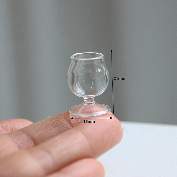 PandaHall Glass Cups Miniature Ornaments, Micro Landscape Garden Dollhouse Accessories, Pretending Prop Decorations, Clear, 15x27.5mm Glass...
PandaHall Glass Cups Miniature Ornaments, Micro Landscape Garden Dollhouse Accessories, Pretending Prop Decorations, Clear, 15x27.5mm Glass...