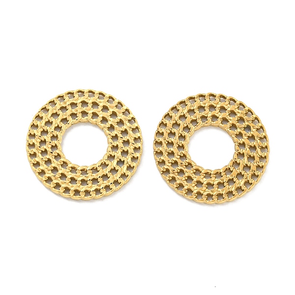 PandaHall Vacuum Plating 304 Stainless Steel Linking Rings, Twisted Chain Ring, Real 18K Gold Plated, 18x1mm, Inner Diameter: 8mm 304...
PandaHall Vacuum Plating 304 Stainless Steel Linking Rings, Twisted Chain Ring, Real 18K Gold Plated, 18x1mm, Inner Diameter: 8mm 304...