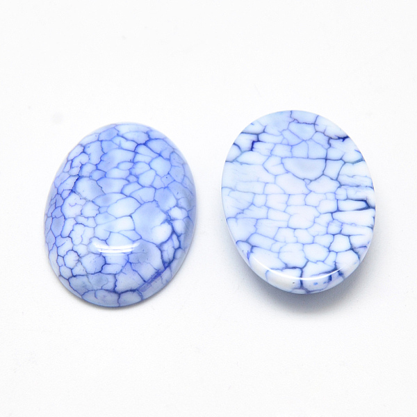 PandaHall Dyed Natural Fire Agate Cabochons, Oval, Cornflower Blue, 25x18x6.5mm Natural Agate Oval Blue
PandaHall Dyed Natural Fire Agate Cabochons, Oval, Cornflower Blue, 25x18x6.5mm Natural Agate Oval Blue