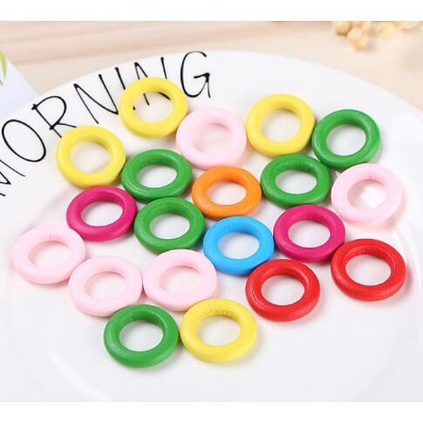 PandaHall Wood Linking Ring, Round Ring, Mixed Color, 25mm, Inner Diameter: 14mm, 50pcs/bag Wood Ring Multicolor
PandaHall Wood Linking Ring, Round Ring, Mixed Color, 25mm, Inner Diameter: 14mm, 50pcs/bag Wood Ring Multicolor
