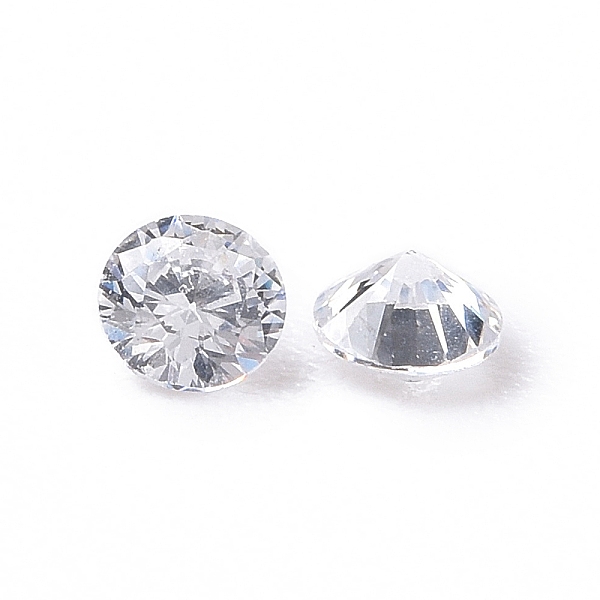 PandaHall Cubic Zirconia Cabochons, Grade A, Faceted, Diamond, Clear, 2mm Cubic Zirconia Diamond Clear
PandaHall Cubic Zirconia Cabochons, Grade A, Faceted, Diamond, Clear, 2mm Cubic Zirconia Diamond Clear