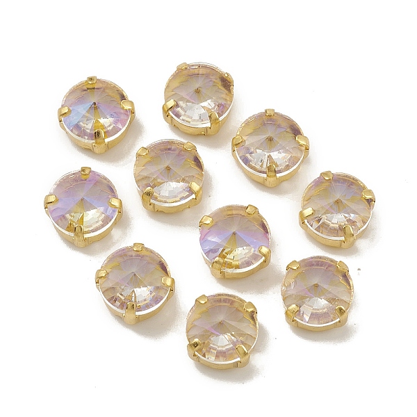 PandaHall Flat Round Moonlight Effect Sew on Rhinestone, Glass Rhinestone, with Brass Settings, Garments Accessories, Light Gold, Thistle..., Purple
PandaHall Flat Round Moonlight Effect Sew on Rhinestone, Glass Rhinestone, with Brass Settings, Garments Accessories, Light Gold, Thistle..., Purple
