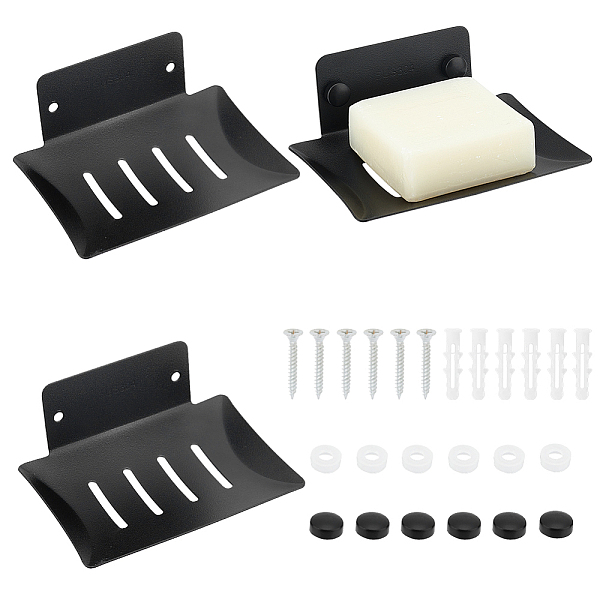 PandaHall UNICRAFTALE Black Soap Dishes 304 Stainless Steel Soap Holder 89x113x47mm Draining Soap Box Rectangle Wall Mounted Soap Holder...
PandaHall UNICRAFTALE Black Soap Dishes 304 Stainless Steel Soap Holder 89x113x47mm Draining Soap Box Rectangle Wall Mounted Soap Holder...