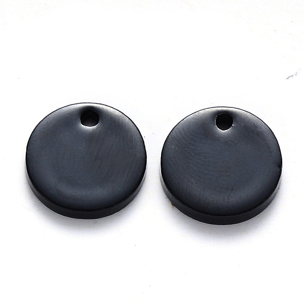 PandaHall Opaque Cellulose Acetate(Resin) Charms, Flat Round, Black, 13.5x2.5mm, Hole: 1.5mm Cellulose Acetate Flat Round Black
PandaHall Opaque Cellulose Acetate(Resin) Charms, Flat Round, Black, 13.5x2.5mm, Hole: 1.5mm Cellulose Acetate Flat Round Black