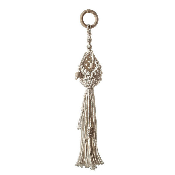 PandaHall Bohemian Macrame Woven Cotton Wall Hanging Baskets, Flower Tassel Storage Bag for Home Bedroom Decoration, Old Lace, 450mm Cotton
PandaHall Bohemian Macrame Woven Cotton Wall Hanging Baskets, Flower Tassel Storage Bag for Home Bedroom Decoration, Old Lace, 450mm Cotton