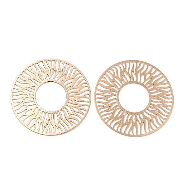 PandaHall Long-Lasting Plated Brass Filigree Joiners, Etched Metal Embellishments, Flat Round with Sun, Light Gold, 30x0.3mm Brass Flat...
PandaHall Long-Lasting Plated Brass Filigree Joiners, Etched Metal Embellishments, Flat Round with Sun, Light Gold, 30x0.3mm Brass Flat...