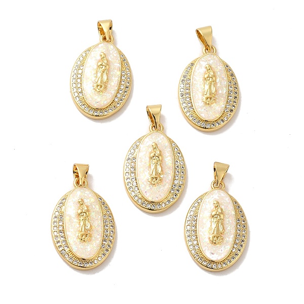 PandaHall Rack Plating Brass Micro Pave Cubic Zirconia with Synthetic Opal Pendants, with Jump Ring, Lead Free & Cadmium Free, Long-Lasting..., Clear
PandaHall Rack Plating Brass Micro Pave Cubic Zirconia with Synthetic Opal Pendants, with Jump Ring, Lead Free & Cadmium Free, Long-Lasting..., Clear