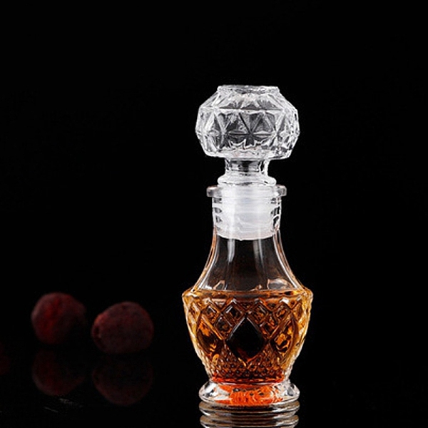 PandaHall Creative Glass Mini Liquor Bottle, Transparent Thickened Miniature Glass Empty Wine Bottle, Clear, 5x11.8cm, Capacity: 50ml...
PandaHall Creative Glass Mini Liquor Bottle, Transparent Thickened Miniature Glass Empty Wine Bottle, Clear, 5x11.8cm, Capacity: 50ml...