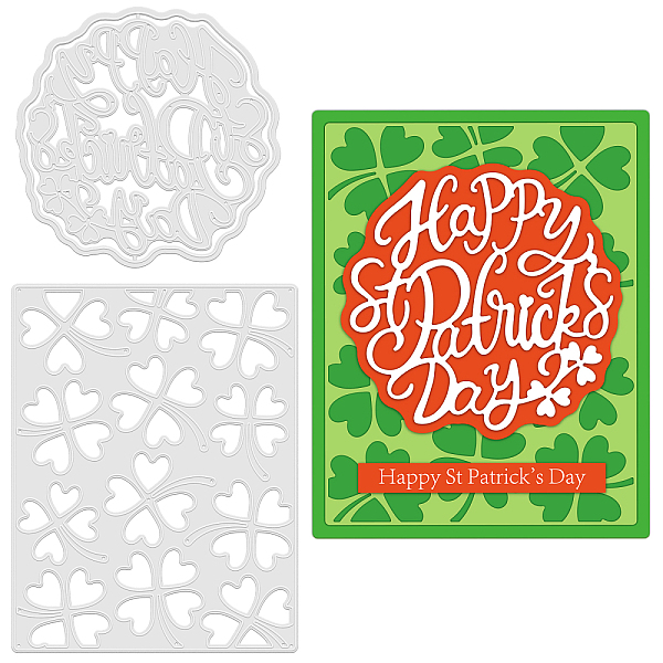 PandaHall 2Pcs 2 Styles Saint Patrick's Day Carbon Steel Cutting Dies Stencils, for DIY Scrapbooking, Photo Album, Decorative Embossing...
PandaHall 2Pcs 2 Styles Saint Patrick's Day Carbon Steel Cutting Dies Stencils, for DIY Scrapbooking, Photo Album, Decorative Embossing...