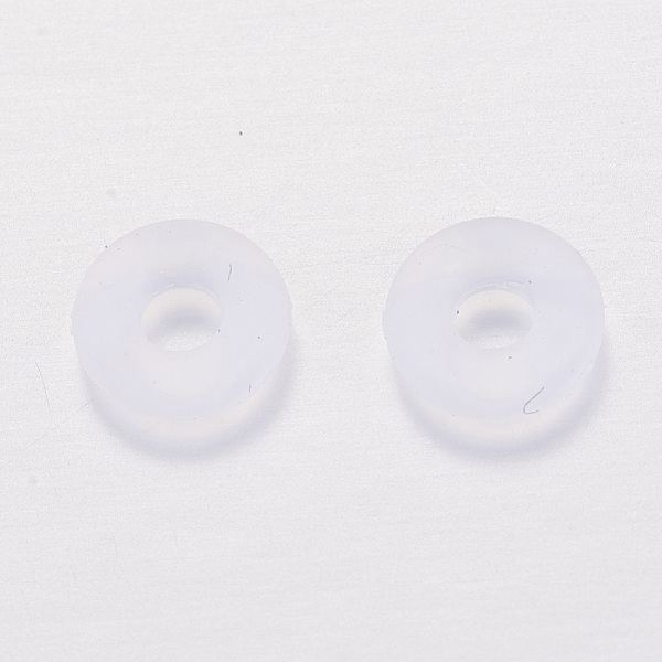 PandaHall Rubber O Rings, Donut Spacer Beads, Fit European Clip Stopper Beads, Clear, 2mm Synthetic Rubber Donut Clear
PandaHall Rubber O Rings, Donut Spacer Beads, Fit European Clip Stopper Beads, Clear, 2mm Synthetic Rubber Donut Clear