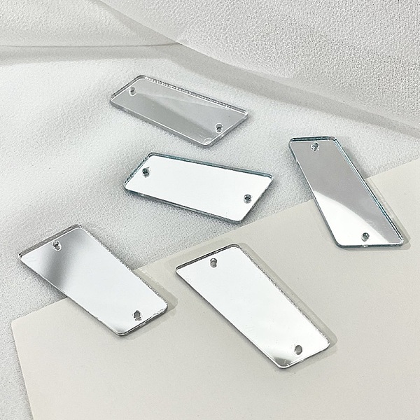 PandaHall Sew On Mirror Rhinestones, Trapezoid Acrylic Pieces, with Holes for Costume Evening Dresses Clothing Wedding Dress Decoration..., Silver
PandaHall Sew On Mirror Rhinestones, Trapezoid Acrylic Pieces, with Holes for Costume Evening Dresses Clothing Wedding Dress Decoration..., Silver