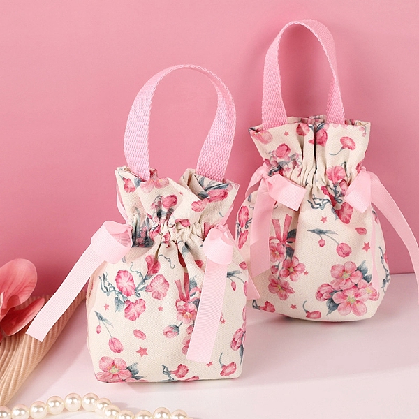 PandaHall Cloth Flower Print Drawstring Pouches, Candy Gift Tote Bags Christmas Party Wedding Favors Bags, Pink, 15x15cm Cloth Bag Pink
PandaHall Cloth Flower Print Drawstring Pouches, Candy Gift Tote Bags Christmas Party Wedding Favors Bags, Pink, 15x15cm Cloth Bag Pink