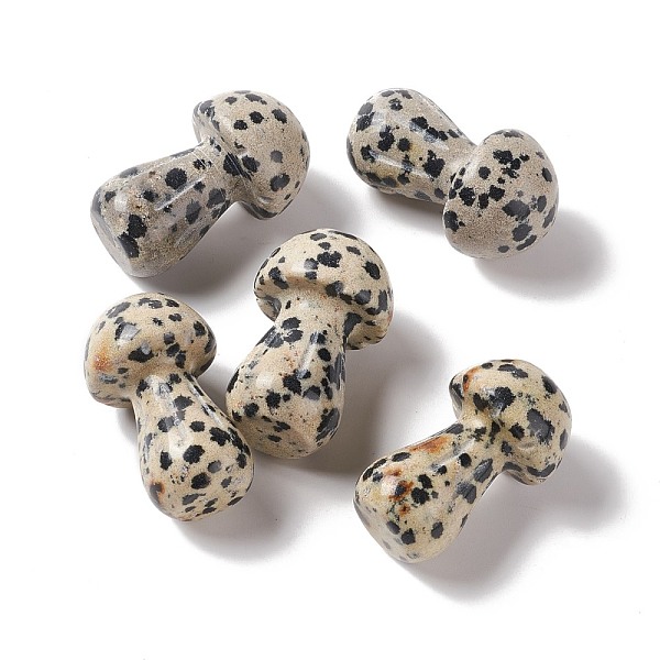 PandaHall Natural Dalmatian Jasper GuaSha Stone, Gua Sha Scraping Massage Tool, for SPA Relaxing Meditation Massage, Mushroom Shaped...
PandaHall Natural Dalmatian Jasper GuaSha Stone, Gua Sha Scraping Massage Tool, for SPA Relaxing Meditation Massage, Mushroom Shaped...