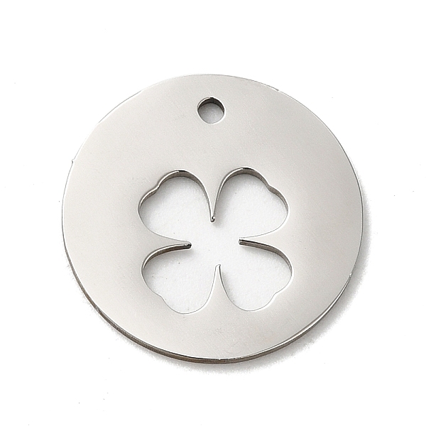PandaHall 201 Stainless Steel Pendants, Stainless Steel Color, Laser Cut, Flat Round Charm, Clover, 18x1mm, Hole: 1.5mm 201 Stainless Steel...
PandaHall 201 Stainless Steel Pendants, Stainless Steel Color, Laser Cut, Flat Round Charm, Clover, 18x1mm, Hole: 1.5mm 201 Stainless Steel...