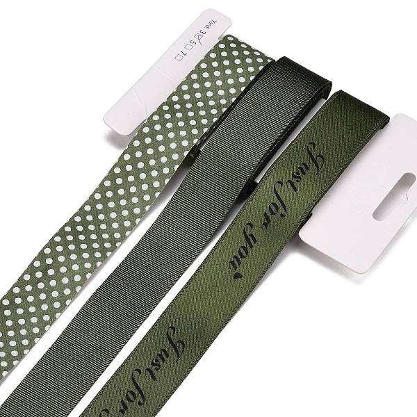 PandaHall 9 Yards 3 Styles Polyester Ribbon, for DIY Handmade Craft, Hair Bowknots and Gift Decoration, Avocado Green Color Palette, Dark...
PandaHall 9 Yards 3 Styles Polyester Ribbon, for DIY Handmade Craft, Hair Bowknots and Gift Decoration, Avocado Green Color Palette, Dark...