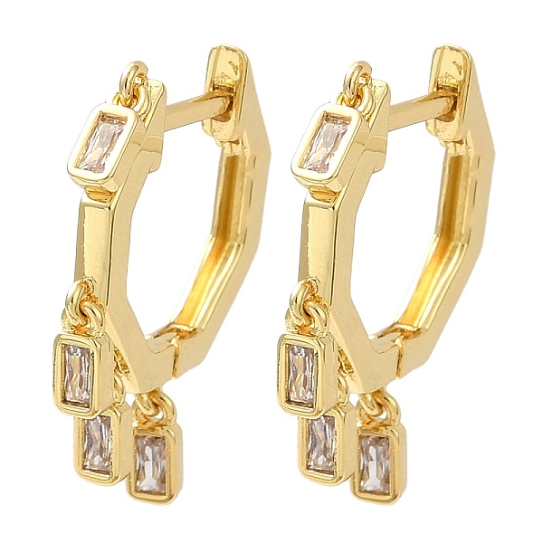 PandaHall Cubic Zirconia Rectangle Dangle Hoop Earrings, Rack Plating Brass Earrings for Women, Lead Free & Cadmium Free, Real 18K Gold...
PandaHall Cubic Zirconia Rectangle Dangle Hoop Earrings, Rack Plating Brass Earrings for Women, Lead Free & Cadmium Free, Real 18K Gold...