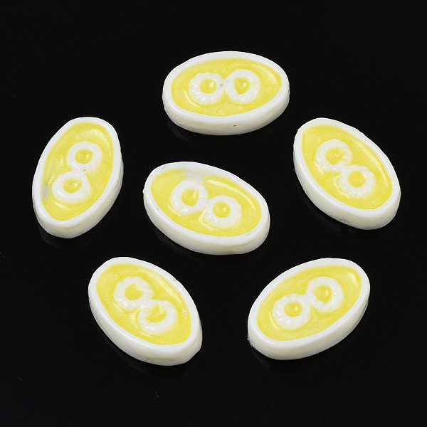 PandaHall Opaque Resin Cabochons, with Enamel, Oval with Infinity, Yellow, 10x7x2.5mm Resin Oval Yellow
PandaHall Opaque Resin Cabochons, with Enamel, Oval with Infinity, Yellow, 10x7x2.5mm Resin Oval Yellow