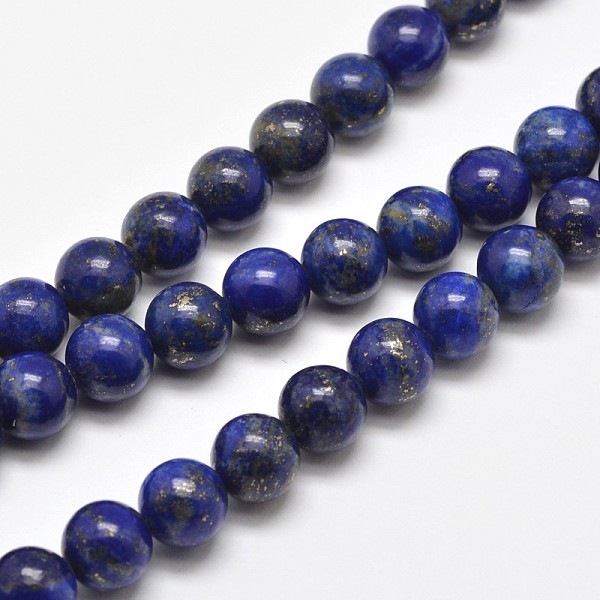 PandaHall Natural Lapis Lazuli Round Bead Strands, 10mm, Hole: 1mm, about 38pcs/strand, 15.5 inch Lapis Lazuli Round
PandaHall Natural Lapis Lazuli Round Bead Strands, 10mm, Hole: 1mm, about 38pcs/strand, 15.5 inch Lapis Lazuli Round