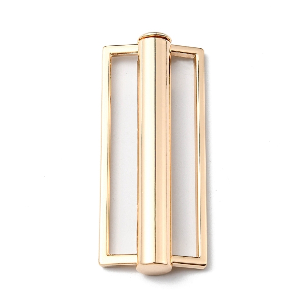 PandaHall Alloy Belt Strap Buckles, for Down Jacket Windbreaker Garment Accessories, Rectangle, Light Gold, 58x24.5x6.5mm, Hole: 49.5x6.5mm...
PandaHall Alloy Belt Strap Buckles, for Down Jacket Windbreaker Garment Accessories, Rectangle, Light Gold, 58x24.5x6.5mm, Hole: 49.5x6.5mm...