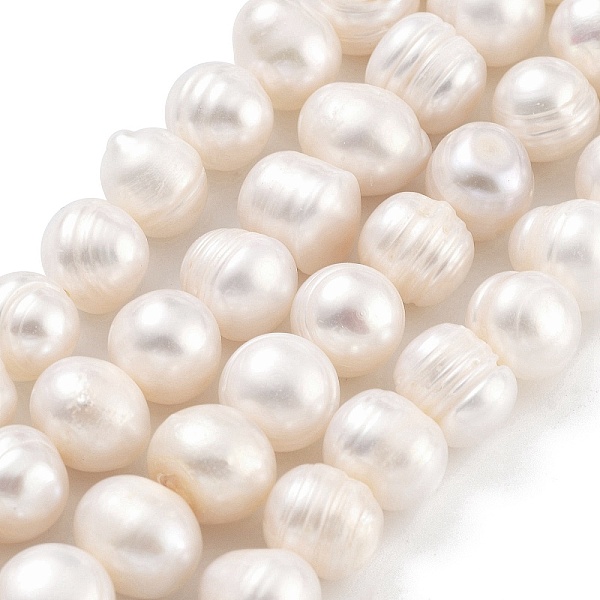 PandaHall Natural Cultured Freshwater Pearl Beads Strands, Potato, Antique White, 9~10mm, Hole: 0.6mm, about 19~20pcs/strand, 6.10~6.50...
PandaHall Natural Cultured Freshwater Pearl Beads Strands, Potato, Antique White, 9~10mm, Hole: 0.6mm, about 19~20pcs/strand, 6.10~6.50...