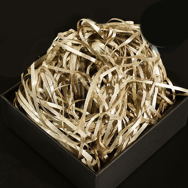 PandaHall Raffia Crinkle Cut Paper Shred Filler, with Glitter Powder, for Gift Wrapping & Easter Basket Filling, Lemon Chiffon, 3mm, 10g/bag...
PandaHall Raffia Crinkle Cut Paper Shred Filler, with Glitter Powder, for Gift Wrapping & Easter Basket Filling, Lemon Chiffon, 3mm, 10g/bag...