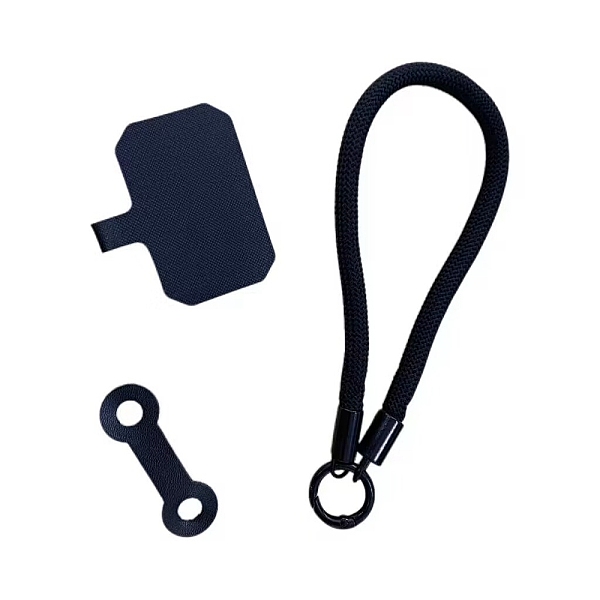 PandaHall Polyester Mobile Straps, Anti-lost Cell Phone Lanyards, with Zinc Alloy Finding, Mobile Decoration, Black, 30cm Polyester Black
PandaHall Polyester Mobile Straps, Anti-lost Cell Phone Lanyards, with Zinc Alloy Finding, Mobile Decoration, Black, 30cm Polyester Black