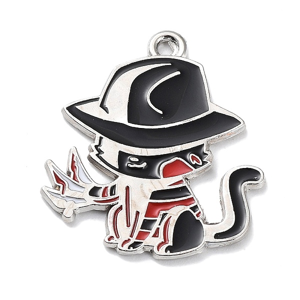 PandaHall Alloy Enamel Pendants, Cat Charm, Platinum, 26x23.5x1mm, Hole: 1.5mm Alloy+Enamel Cat Shape Black
PandaHall Alloy Enamel Pendants, Cat Charm, Platinum, 26x23.5x1mm, Hole: 1.5mm Alloy+Enamel Cat Shape Black