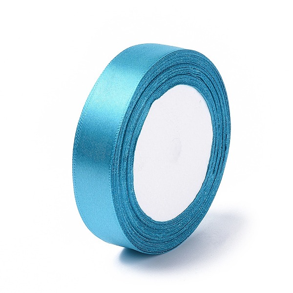 PandaHall Satin Ribbon, Deep Sky Blue, about 3/4 inch(20mm) wide, 25yards/roll(22.86m/roll) Polyester Blue
PandaHall Satin Ribbon, Deep Sky Blue, about 3/4 inch(20mm) wide, 25yards/roll(22.86m/roll) Polyester Blue