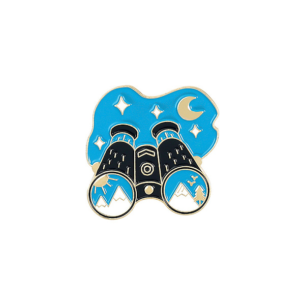 PandaHall Creative Zinc Alloy Brooches, Enamel Lapel Pin, with Iron Butterfly Clutches or Rubber Clutches, Telescope, Golden, Deep Sky Blue...
PandaHall Creative Zinc Alloy Brooches, Enamel Lapel Pin, with Iron Butterfly Clutches or Rubber Clutches, Telescope, Golden, Deep Sky Blue...
