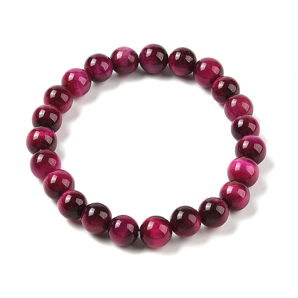 PandaHall 8mm Round Dyed Natural Magenta Tiger Eye Beaded Stretch Bracelets for Women Men, 1/4 inch(0.8cm), Inner Diameter: 2-1/8 inch...
PandaHall 8mm Round Dyed Natural Magenta Tiger Eye Beaded Stretch Bracelets for Women Men, 1/4 inch(0.8cm), Inner Diameter: 2-1/8 inch...