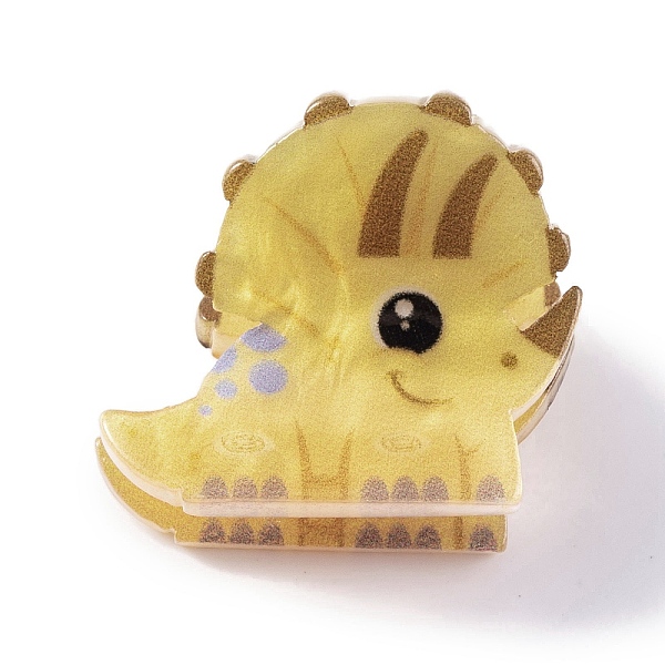 PandaHall Cute Mini Dinosaur Acrylic Claw Hair Clips, Animal Hair Accessories for Girls, Gold, 24x28x23mm Acrylic Dinosaur Gold
PandaHall Cute Mini Dinosaur Acrylic Claw Hair Clips, Animal Hair Accessories for Girls, Gold, 24x28x23mm Acrylic Dinosaur Gold