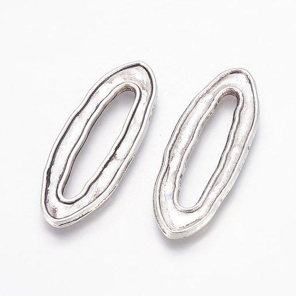 PandaHall Tibetan Style Alloy Pendants, Lead Free and Cadmium Free, Oval, Antique Silver, about 38mm long, 14mm wide, 2mm thick Alloy Oval
PandaHall Tibetan Style Alloy Pendants, Lead Free and Cadmium Free, Oval, Antique Silver, about 38mm long, 14mm wide, 2mm thick Alloy Oval