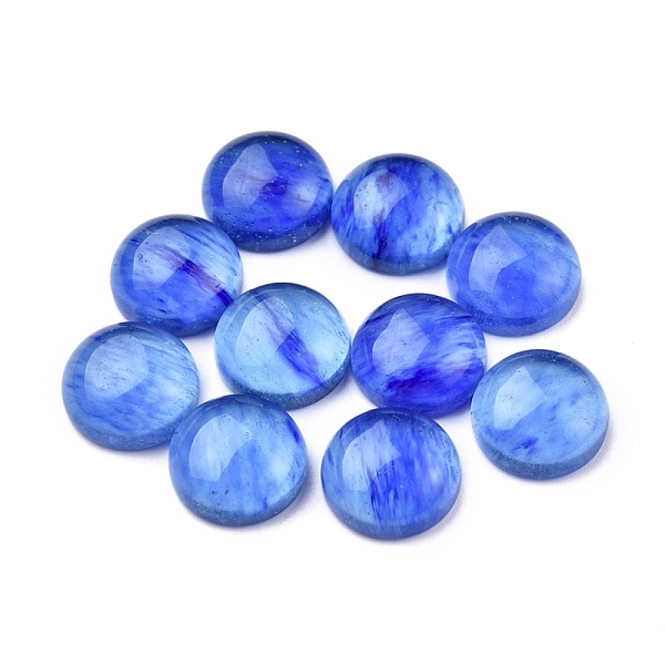 PandaHall Watermelon Stone Glass Cabochons, Half Round, 10x4~5mm Watermelon Stone Half Round
PandaHall Watermelon Stone Glass Cabochons, Half Round, 10x4~5mm Watermelon Stone Half Round