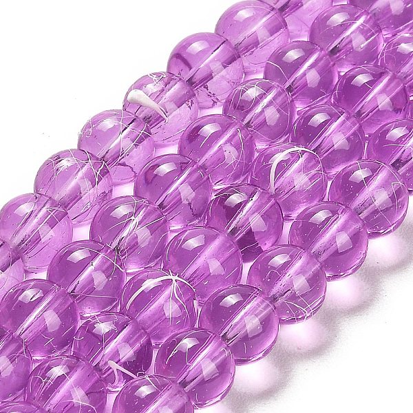 PandaHall Drawbench Transparent Glass Beads Strands, Spray Painted, Round, Medium Orchid, 8mm, Hole: 1.3~1.6mm, 31.4 inch Glass Round Purple
PandaHall Drawbench Transparent Glass Beads Strands, Spray Painted, Round, Medium Orchid, 8mm, Hole: 1.3~1.6mm, 31.4 inch Glass Round Purple