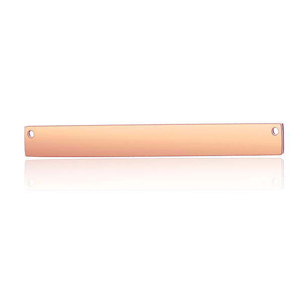 PandaHall 201 Stainless Steel Links Connectors, Manual Polishing, Rectangle, Rose Gold, 36x7x1.7mm, Hole: 1.4mm 201 Stainless Steel...
PandaHall 201 Stainless Steel Links Connectors, Manual Polishing, Rectangle, Rose Gold, 36x7x1.7mm, Hole: 1.4mm 201 Stainless Steel...