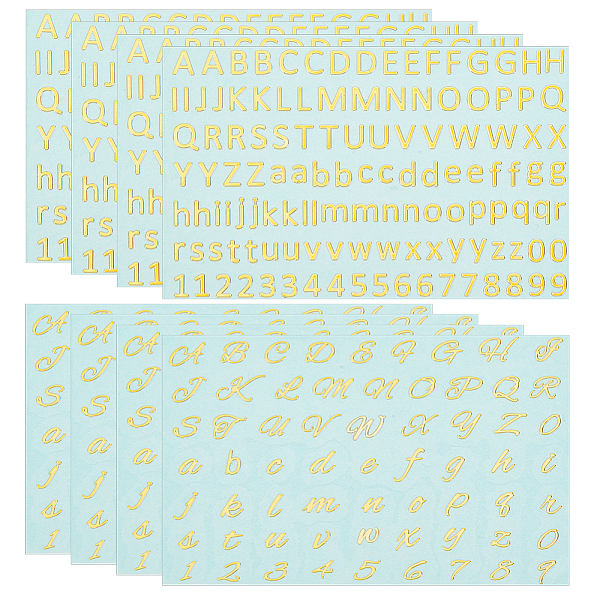 PandaHall OLYCRAFT 8 Sheets Mini Metal Alphabet Number Stickers Self Adhesive Metal Letter Stickers Small Glitter Golden Letter Stickers for...
PandaHall OLYCRAFT 8 Sheets Mini Metal Alphabet Number Stickers Self Adhesive Metal Letter Stickers Small Glitter Golden Letter Stickers for...