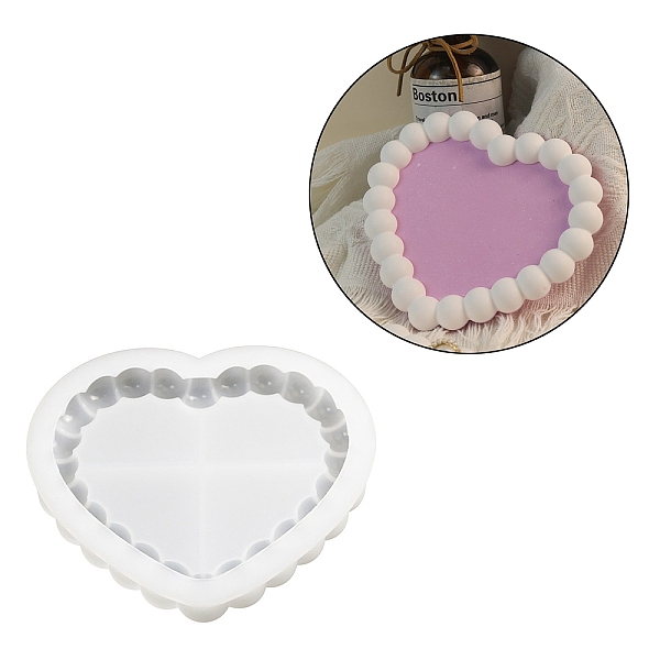 PandaHall DIY Silicone Geometric Bubble Coaster Molds, for Coaster Mat Making, Heart, 122x141x20mm, Inner Diameter: 104x121mm Silicone Heart..., White
PandaHall DIY Silicone Geometric Bubble Coaster Molds, for Coaster Mat Making, Heart, 122x141x20mm, Inner Diameter: 104x121mm Silicone Heart..., White